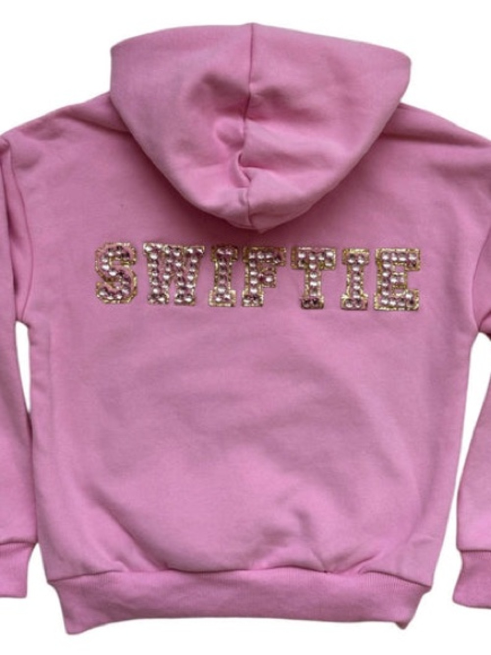 Lola and the Boys "SWIFTIE" Embellished Hoodie